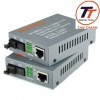 Converter Netlink HTB 3100/AB Single-mode 25 km loại 1 sợi quang sử dụng cho Internet và Camera IP, 5V