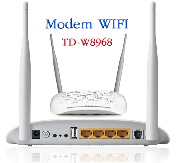 Modem WIFI TD-W8968 , 300Mb Wireless