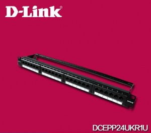 Patch Panel D-Link 24-port cat5 DCEPP24FKR1U