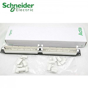 Patch Panel Schneider 100 to 110 telephone voice , ACTC5E110RM100P