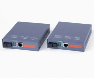 Bộ Chuyển đổi quang điện Netlink HTB-GM-03-AB, Converter quang  multi-mode 1 sợi quang, 10/100/1000, nguồn 220V