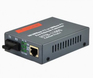 Chuyển đổi quang điện Netlink HTB-1100 2KM, Converter quang  multi-mode 1 sợi quang, 10/100, nguồn adapter 5V