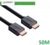 Cáp HDMI 1.4 dài 50M hỗ trợ Ethernet + 4k 2k HDMI chính hãng Ugreen 40592 (Chip Khuếch Đại)