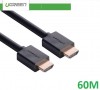 Cáp HDMI 1.4 dài 60M hỗ trợ Ethernet + 4k 2k HDMI chính hãng Ugreen 40593 (Chip Khuếch Đại)