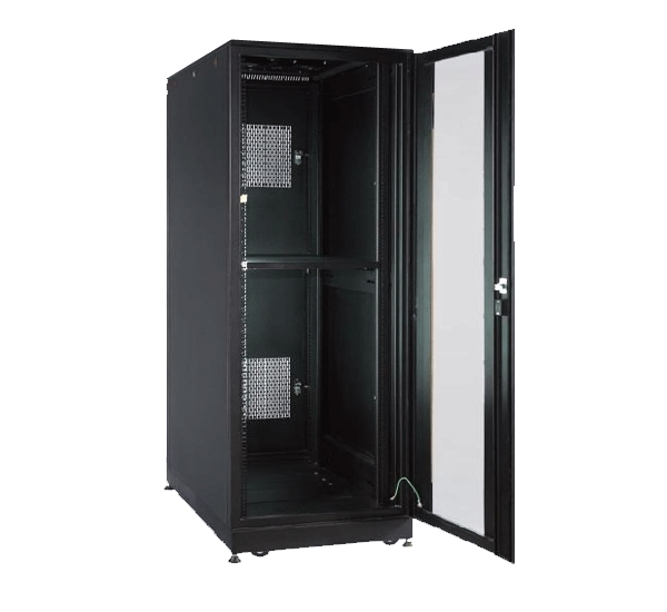 Tủ mạng, tủ rack 32U-D600, 32U-D800, 32U-D1000 màu đen/ghi, loại đứng