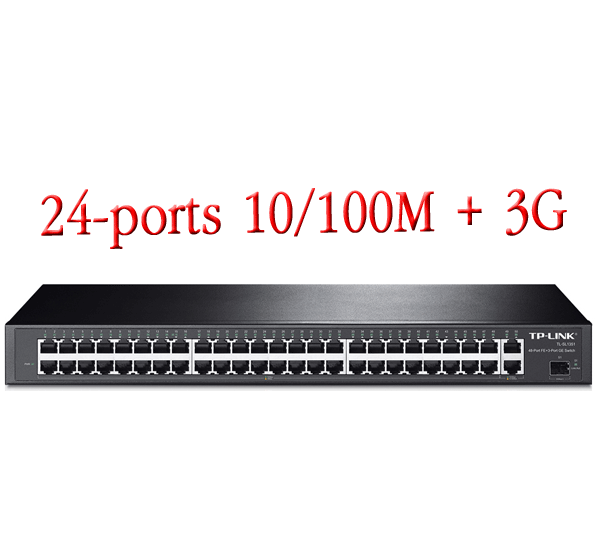 Switch TPLink - 48Port , 48-Port +3 Gigabit