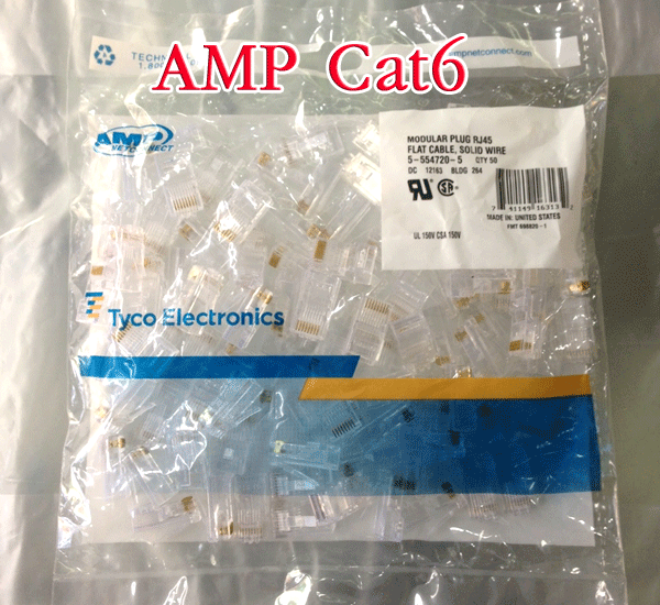 Hộp mạng Cat 6 - AMP , Chính hãng USA