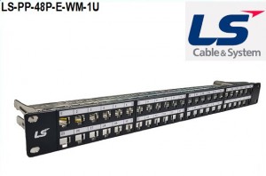 Thanh đấu nối mạng 48 port LS 1U Patch Panel 48Port LS-PP-48P-E-WM-1U